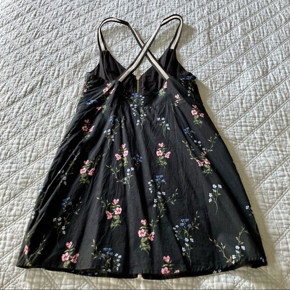 For Love and Lemons Floral Zip Dress - Picture 4 of 9